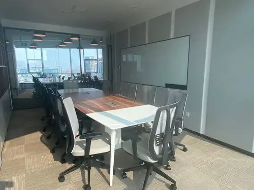 丰台科技园总部广场精装修带家具地标建筑采光好出租办公楼租赁北京我爱我家