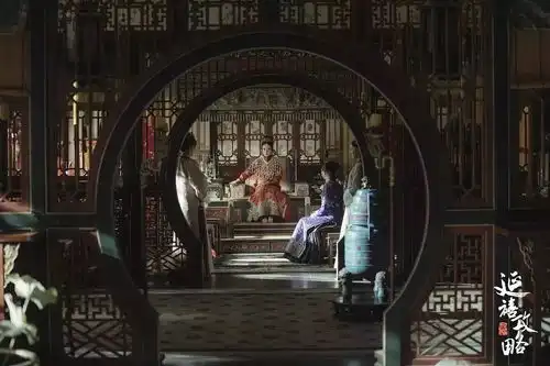 美skr人了,看延禧攻略里的中式红木家装之美