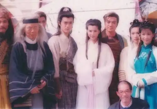 古天乐版神雕侠侣罕见幕后照曝光,原来雕兄真面目长这样