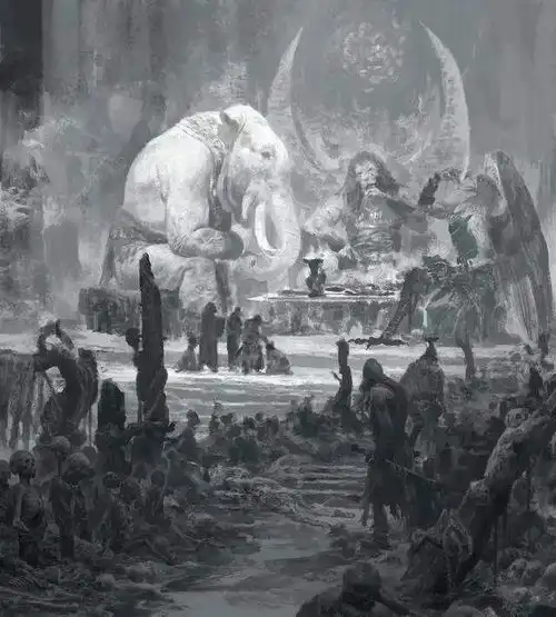 欲望横流,女妖勾魂,他的画很难过审
