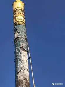 颐和工匠探海灯杆修复记