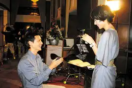 单身男女苏州热拍戏中与古天乐争夺高圆圆