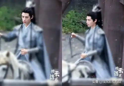 长月烬明罗云熙骑马真帅,还给粉丝拍雪景,侧脸轮廓太绝了
