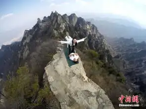 河南瑜伽爱好者悬崖绝壁练功庆三八