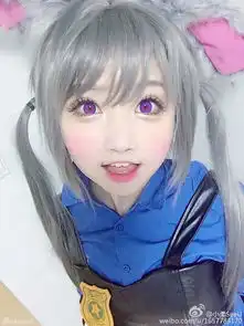 又美又可爱妹纸们组团cos朱迪兔警官
