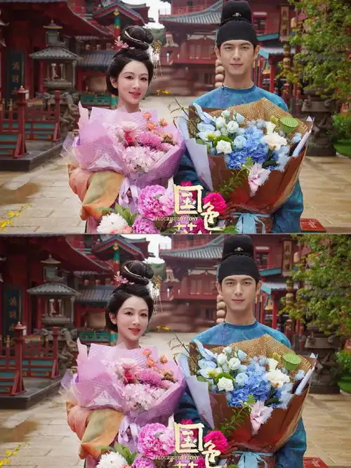 国色芳华杀青大揭秘杨紫李现二搭燃爆荧屏,服化道美哭
