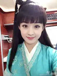 赵丽颖发四年一遇的自拍照网友好漂亮