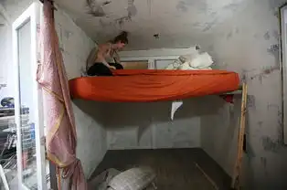 美式蜗居年轻人被逼住在集装箱里高清组图
