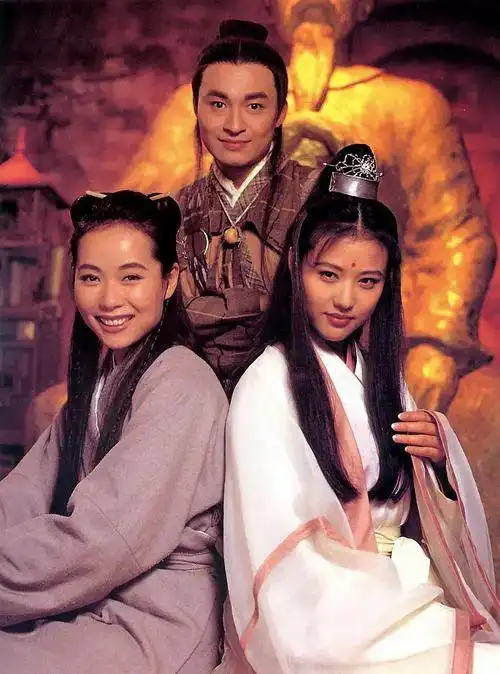 94版倚天屠龙记男女主角是败笔,男配女配成为万人迷
