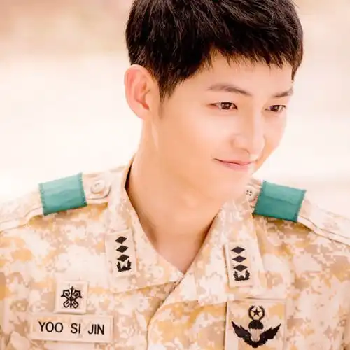 太阳的后裔剧照壁纸衬衫