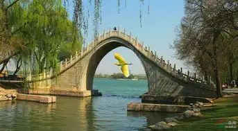 皇家园林颐和园玉带桥
