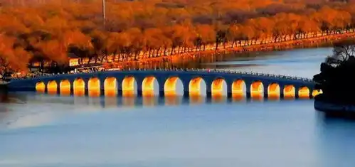 颐和园绝美金光穿洞,错过等一年
