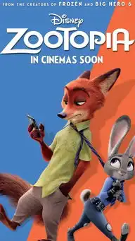 mlito视觉圣经zootopia疯狂动物城电影海报
