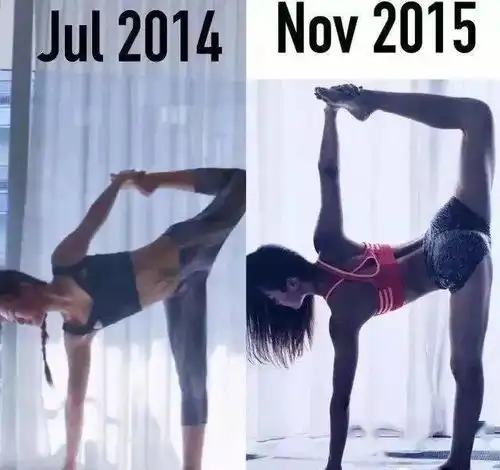 那些凹高难度瑜伽造型的背后,鬼知道经历了什么