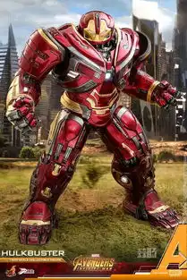 hottoys复仇者联盟3无限战争反浩克装甲16比例半可动珍藏人偶