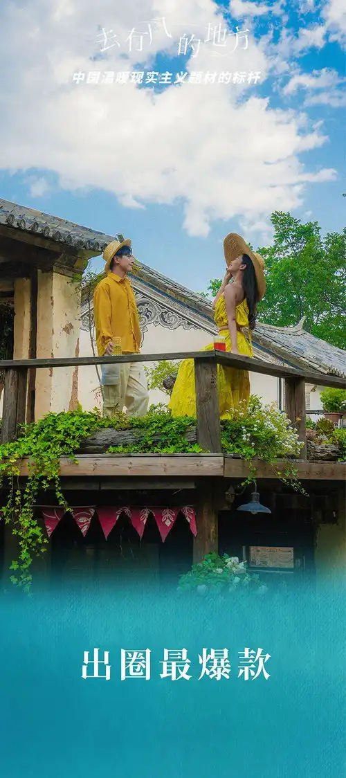 李米莉评去有风的地方华策多年精制生产的又一力作