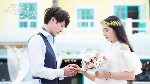 组图星空海上线冯绍峰郭碧婷清新拥吻