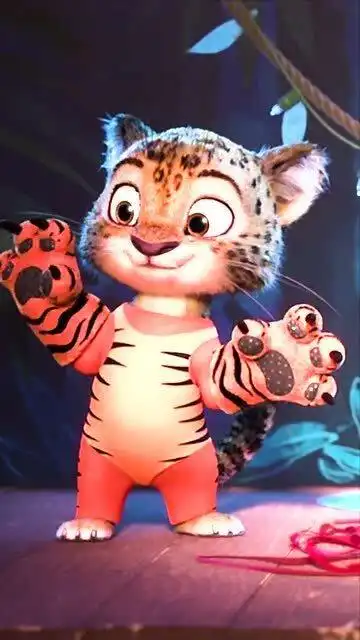 疯狂动物城,胖嘟嘟的豹警官,这也太可爱了吧
