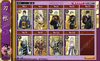 刀剑乱舞所有刀剑男士大全各男士刀剑优劣分析