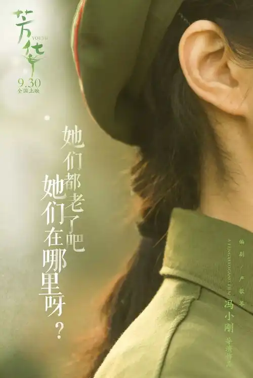 5天破4亿看哭两代人的芳华,海报和文案功不可没
