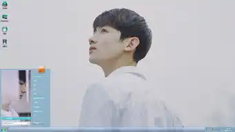 阳光小鲜肉白敬亭win7主题
