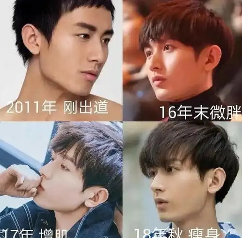 成毅胖的时候脸像个大饼,憨憨的很可爱,瘦下来气质都变了
