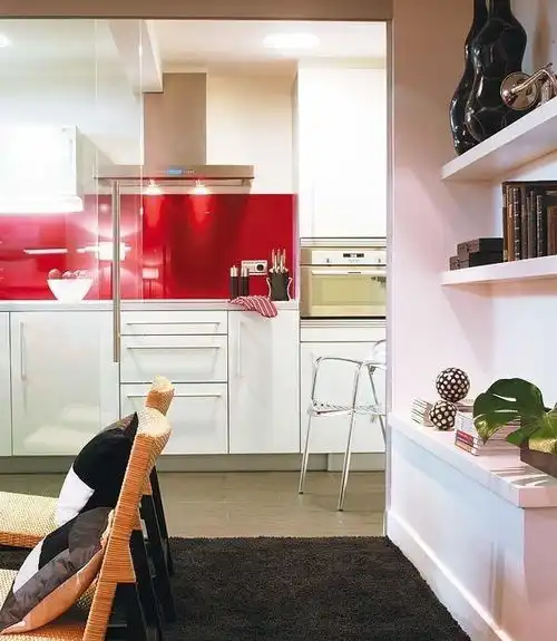 室内墙面创意储物架装饰图片效果图