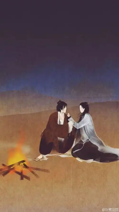 92年姑娘画了一群无脸人,却让73万网友倾倒太美了
