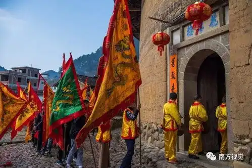 客家春节,花萼楼祈福美如大鱼海棠定格帧
