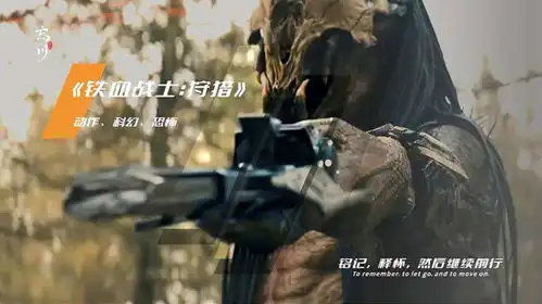 2022年科幻惊悚电影铁血战士猎物印第安人大战铁血战士