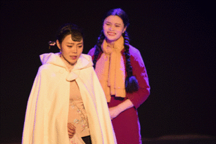 北电陈慧凌出演话剧家瑞珏角色剧照