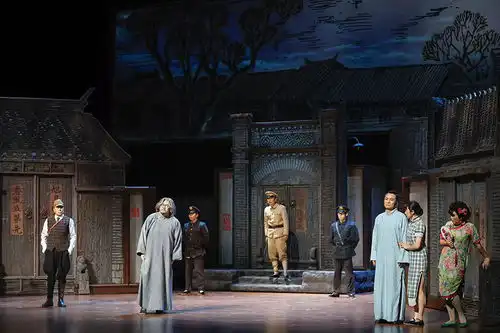 话剧四世同堂亮相第二届包河城市戏剧节