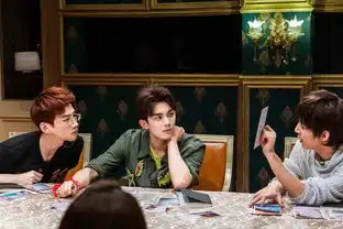 吴磊穿绿色连体裤阳光帅气眉目清秀五官精致