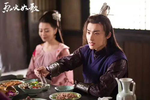 烈火如歌剧照准时上线一身素净白衣如歌再展颜笑