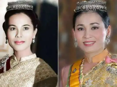 泰王原配真有底气太后古董王冠戴不停,42岁苏提达只有羡慕份