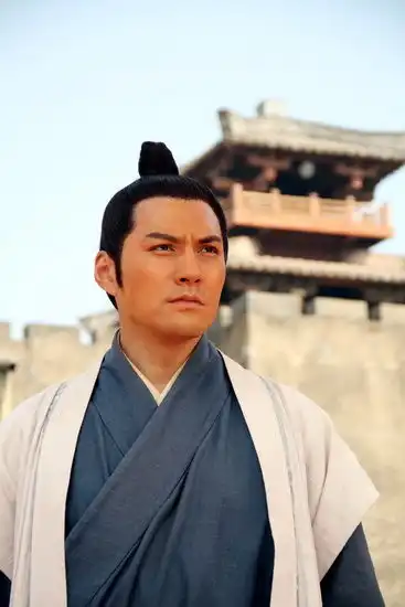 隋唐演义台湾热播严宽人气高获誉电眼魅男