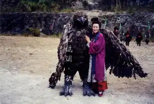 95版神雕侠侣未曾公开的幕后剧照,正反派终于可以和谐相处了