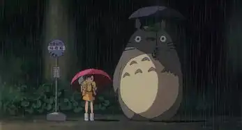 千与千寻剧照龙猫