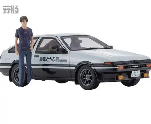 京商推出118头文字d新剧场版ae86车模带主角藤原拓海