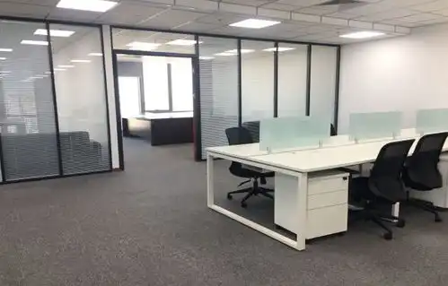 东三环安联大厦500平精装丨正对电梯丨随时看出租办公楼租赁北京我爱我家