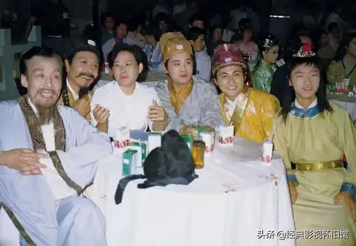 87版红楼梦晚会剧照利智演的贾宝玉,大家见过吗