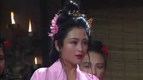 三国演义吕布和貂蝉眉目传情,王允在旁边看着,眼神有意思
