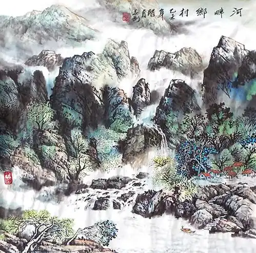 姚志刚丹青追梦水墨本色中国当代书画名家个人云展览
