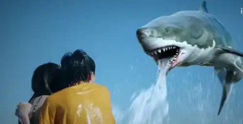 选美冠军主演,碰瓷巨齿鲨哥斯拉,竟能拿下票房第一
