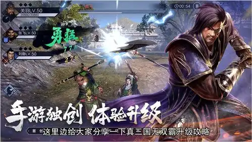 真三国无双霸武将升级攻略怎么快速提升武将等级
