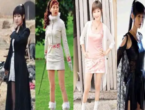 公认的香港第一美腿万绮雯,大雪天光腿拍戏,成就马小玲