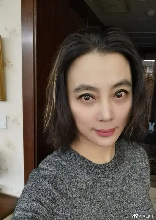 组图87版西游记玉兔精李玲玉近照曝光混血儿子撞脸吴磊帅气