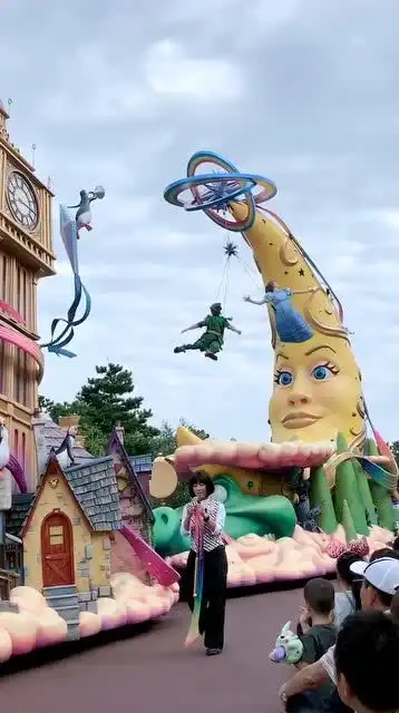 东京迪士尼,小飞侠我的童年哦