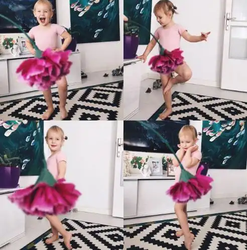 他妈居然用蔬菜水果给他拍了一组照片,让他红遍了朋友圈