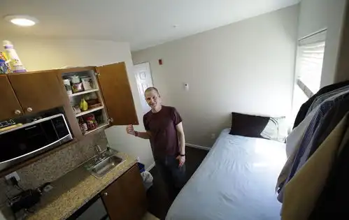 美大城市民众也蜗居年轻人租住微公寓